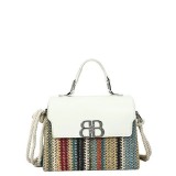 Cumpara ieftin Gentuta crossbody din rafie Colored