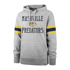 Nashville Predators hanorac de bărbați cu glugă ouble Block ’47 Sleeve Stripe Hood - S