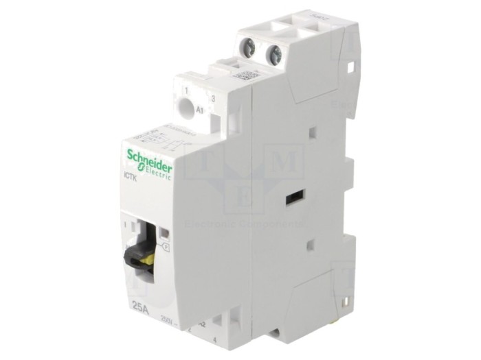 Contactor modular 2P 25A 230-240VAC