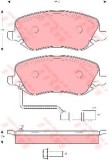 Set placute frana,frana disc LANCIA THESIS (841AX) (2002 - 2009) TRW GDB1489