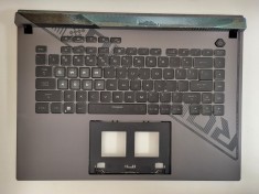 Carcasa superioara cu tastatura palmrest Laptop, Gaming, Asus, ROG Strix G16 G614, G614J, G614JJ, G614JU, G614JV, G614JI, G614JZ, G614JU, G614JZR, G61 foto