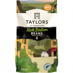 Cafea Boabe Rich Italian, Taylors of Harrogate, 100% Arabica, 200 g