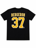 P&aacute;nsk&eacute; tričko Patrice Bergeron #37 Boston Bruins NHL Iconic Name &amp;amp; Number Graphic - XL