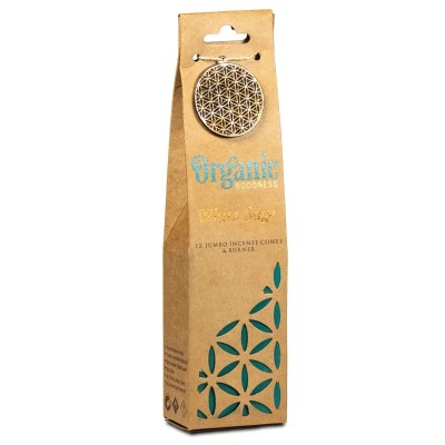 Conuri parfumate cu suport ardere WHITE SAGE, 72g foto