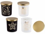 Cumpara ieftin Set 4 lumanari parfumate Craciun 9.5x10 cm