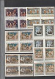 ROMANIA 1969 LP 716 FRESCE BLOCURI DE 4 TIMBRE MNH