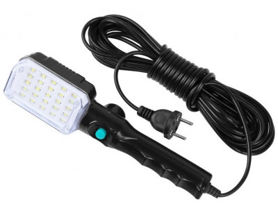 Lampa Lucru Atelier 25 Led Cu Magnet Si Carlig Alimentare 230V Carmotion 86250 foto