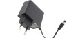 T&aacute;pegys&eacute;g POS POSC05100A, Zasilacz impulzus 5V/1A/5W, adapter, czarny, gniazdo AC:CEE 7/16. wtyk 2,1x5,5 prosty
