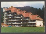 CPIB 23581 CARTE POSTALA - COVASNA. HOTEL BRADUL, AUTOTURISM, CIRCULATA, 1996, STAMPILE, TIMBRU