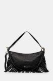 Pepe Jeans poseta de piele JANICE MAOS culoarea negru, PL031576