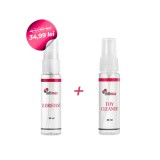Cumpara ieftin Pachet Promo Intimax: Lubrifiant pe Baza de Apa (30ml) + Toy Cleaner (30ml) - Igienizare si Alunecare Usoara Jucarii Sexuale