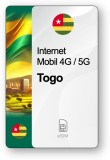 eSIM Internet Togo, valabil 30 zile, trafic 5 GB