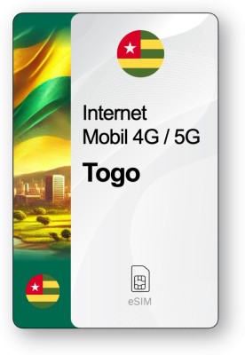 eSIM Internet Togo, valabil 30 zile, trafic 5 GB foto