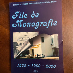 Camera de Comert, Industrie si Agricultura BACAU - File de Monografie 1865-2000