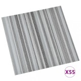 Cumpara ieftin Placi pardoseala autoadezive 55 buc. gri deschis PVC 5,11 m&sup2;