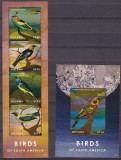 Guyana 2013 fauna pasari MI 8616-8619 + bl. 875 MNH