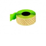 Etichete pret color 26x16 mm - 1000 bucati/rola, Verde