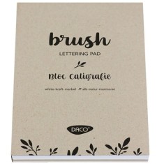Bloc Caligrafie Daco, A4, 50 File/Set, 200 - 250 g/m? , 10 Coli Albe Liniate, 10 Coli Albe Veline, 10 Coli Albe Kraft, 10 Coli Natur, 10 Coli Marmorat foto