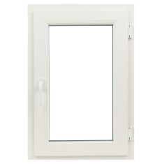 Fereastra PVC termopan, 4 camere, alb, 71 x 116 cm, simpla deschidere, dreapta