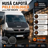 Husa Capota Piele Ecologica Fiat Ducato 2002-2007 Negru, Protectie Auto Tuning