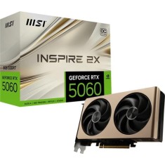 Placa video MSI GeForce RTX 5060 8GB INSPIRE 2X OC GDDR6 128-bit DLSS 4