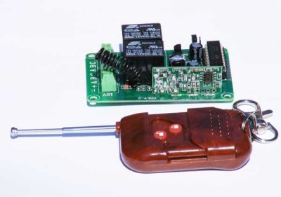 Kit receptor+telecomanda 2 canale foto