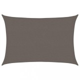 Cumpara ieftin Panza parasolar, antracit, 2,5 x 4 m, HDPE, 160 g/m&sup2;