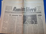 ziarul romania libera 20 septembrie 1991 - regele mihai la paris