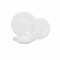Serviciu de masa Luminarc Plumi 18 piese alb Handy KitchenServ