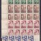 SUOMI FINLANDA 1941 CRUCEA ROSIE SERIA IN BLOCURI DE 10 TIMBRE MNH