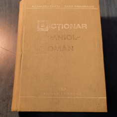 Dictionar Spaniol - roman Alexandru Calciu