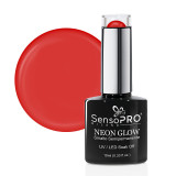 Cumpara ieftin Oja Semipermanenta Neon Glow SensoPRO Milano #40 Spicy Cherry, 10ml