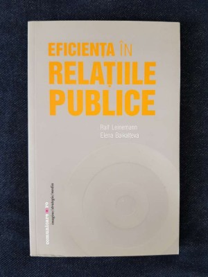 Eficienta in relatiile publice &amp;ndash; Ralf Leinemann, Elena Baikalteva foto