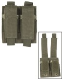 Pouch incarcator pistol dublu Mil-Tec Olive