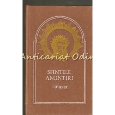 Sfintele Amintiri. Sinaxar