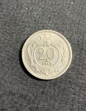 Moneda 20 halleri 1914 Austria