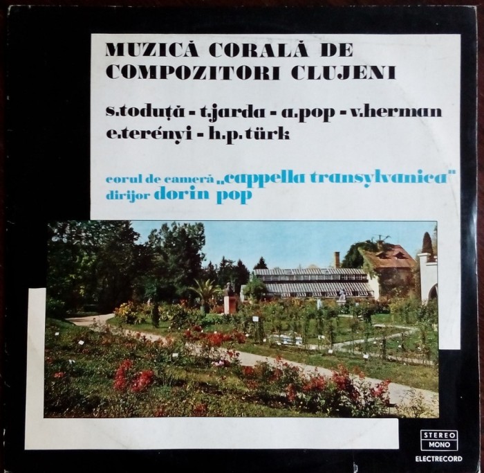LP: MUZICA CORALA DE COMPOZITORI CLUJENI&#039;75:TODUTA/JARDA/POP/HERMAN/TERENYI/TURK