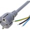 Cablu Electric 1,8m 3x1,5mm2 Gri 16A