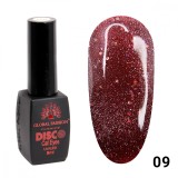Oja semipermanenta Disco Cateyes, reflectorizanta, Global Fashion, 8ml, 009