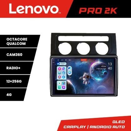 Navigatie VW Touran 2003-2009 clima automata Lenovo Kit-touran2 8 core QLED 2K 12+256 360 Android Waze USB Navigatie Internet Youtube Radio CarStore T