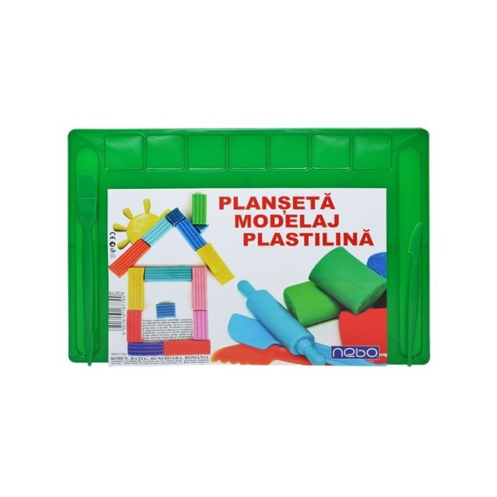 Planseta pentru modelaj plastilina cu accesorii, Nebo