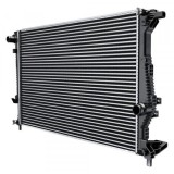 Radiator racire Jeep Cherokee (KL) 2019-; motor 2.0 T, iesire cu conectare rapida, dimensiuni [mm] 673x434x27; 68291178AA; producator Koyorad