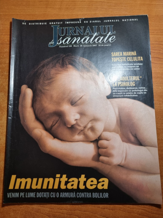 jurnalul de sanatate 30 ianuarie 2007