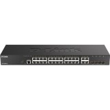 Switch 24p RJ-45+4p Combo, managed, DGS-2000-28