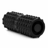 Rola Masaj si Stretching Sersimo Spuma EVA Negru 33x13 cm - Fitness si Recuperare Musculara