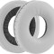 Set 2 bureti TXE pentru casti Sony MDR-V150, V200, V250, V300, V400, ZX110, ZX300, ZX310, Gri, Spuma cu memorie, Piele ecologica