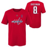 Washington Capitals tricou de copii Flat Captains Name and Number - Dětsk&eacute; M (10 - 12 let)