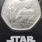 50 pence 2023 Marea Britanie, Darth Vader and Emperor Palpatine, Star Wars, Brilliant unc, Coincard ( putin indoit)