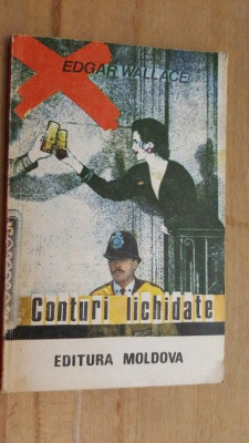 Conturi lichidate- Edgar Wallace foto