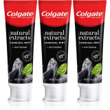 Cumpara ieftin Colgate Natural Extracts Charcoal + White Pasta de dinti albire cu cărbune activ 3 x 75 ml